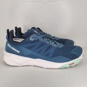 Salomon Women's Patrol W Blue Hiking Shoes Sz9 Trail Running Outdoors (416776)